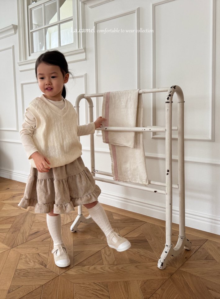 La Camel - Korean Children Fashion - #childofig - Vicky Vest