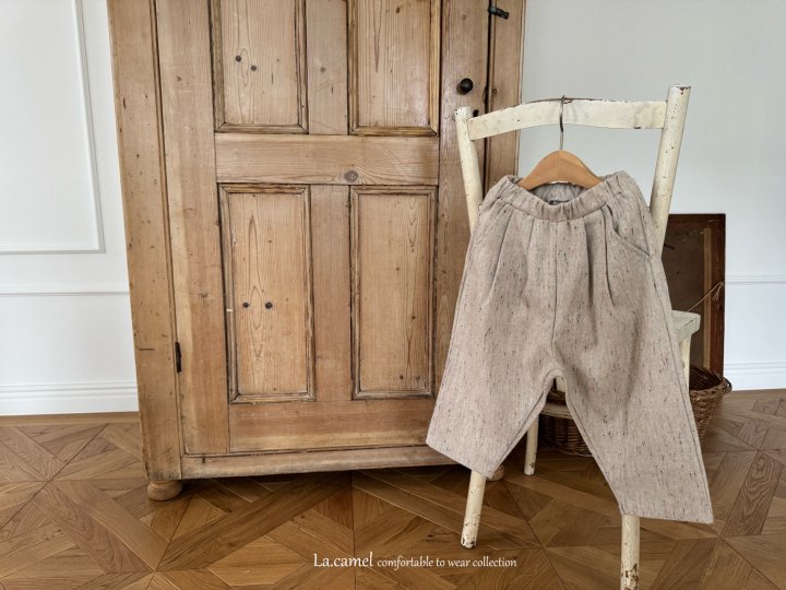 La Camel - Korean Children Fashion - #childofig - Tweed Pants - 8