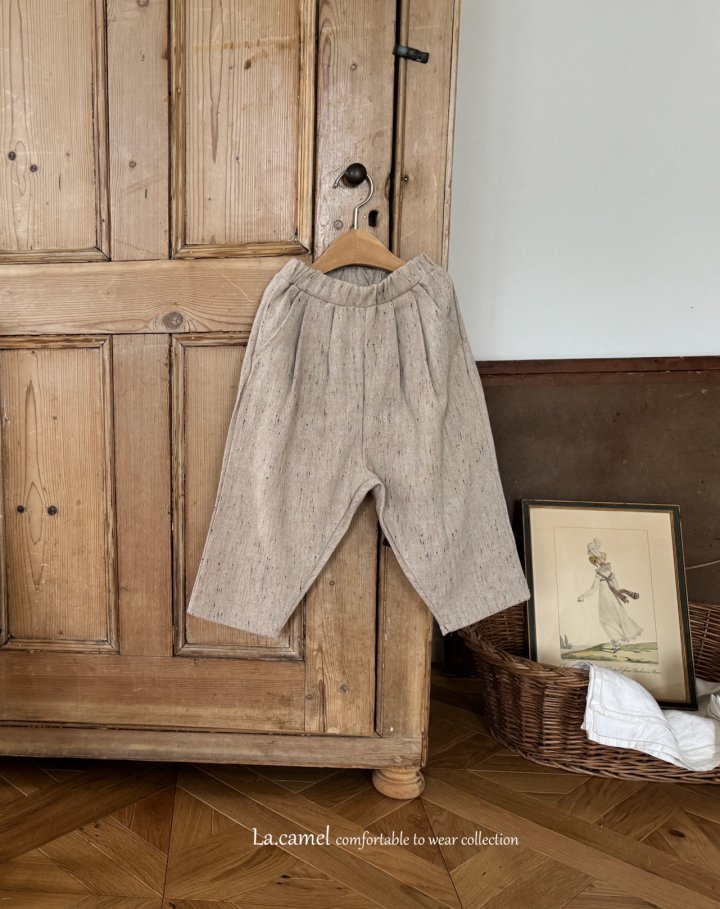 La Camel - Korean Children Fashion - #childofig - Tweed Pants - 9