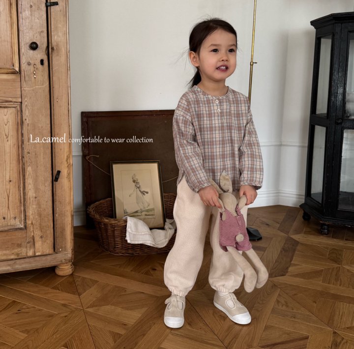 La Camel - Korean Children Fashion - #discoveringself - Elmu Shirt