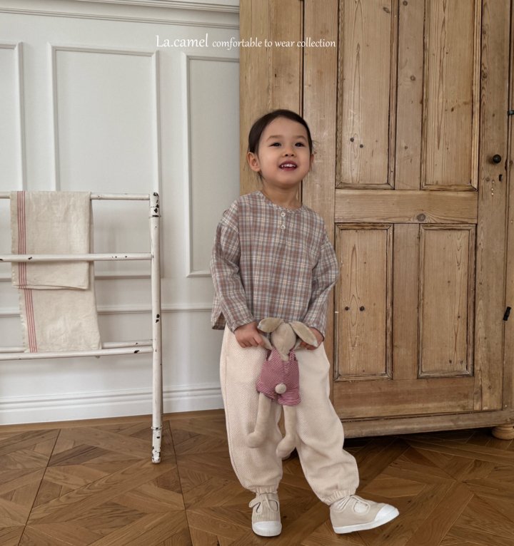 La Camel - Korean Children Fashion - #kidsshorts - Elmu Shirt - 4
