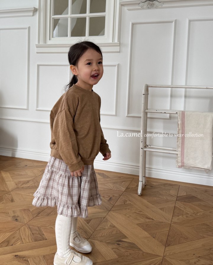 La Camel - Korean Children Fashion - #kidzfashiontrend - Almond Sweatshirs - 10