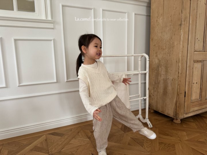 La Camel - Korean Children Fashion - #Kfashion4kids - Tweed Pants - 4