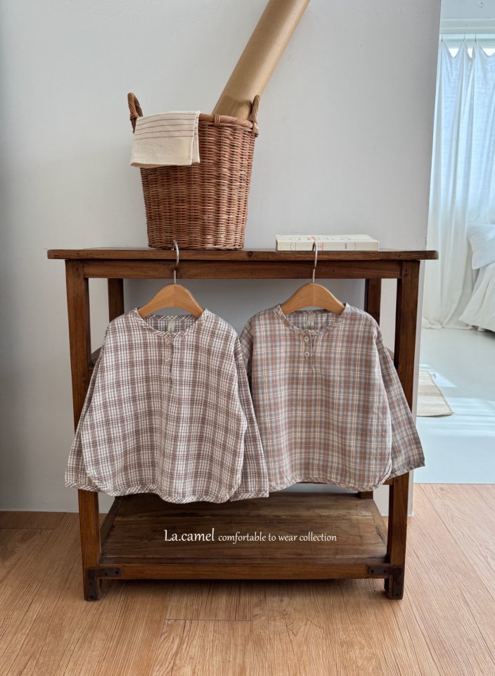 La Camel - Korean Children Fashion - #magicofchildhood - Elmu Shirt - 8