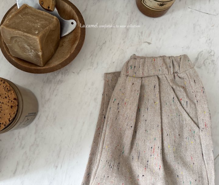 La Camel - Korean Children Fashion - #prettylittlegirls - Tweed Pants - 7