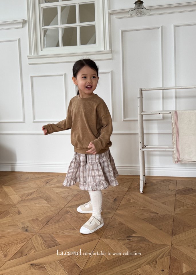 La Camel - Korean Children Fashion - #prettylittlegirls - Elmu Skirt - 3