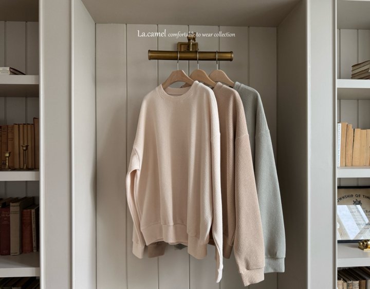 La Camel - Korean Women Fashion - #momslook - Mom Every Sweatshirts - 2