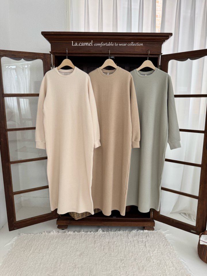 La Camel - Korean Women Fashion - #momslook - Mom Every One-piece - 8
