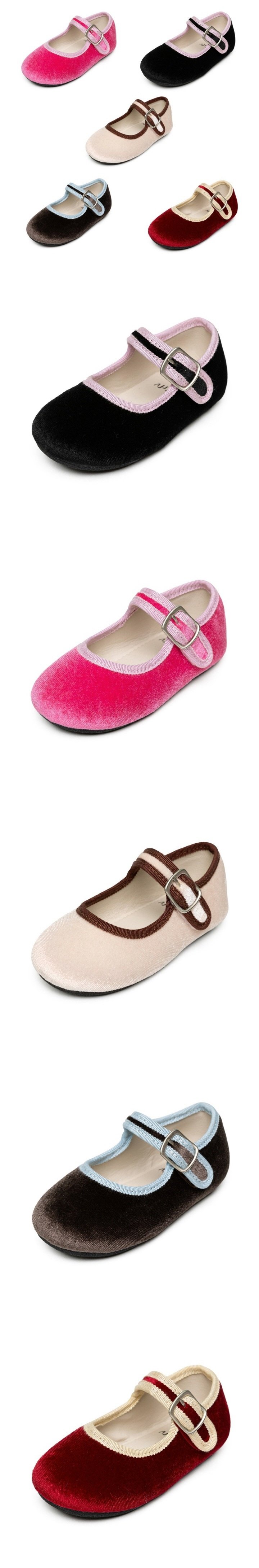 La Stella - Korean Children Fashion - #childofig - Velvet Mary Jane