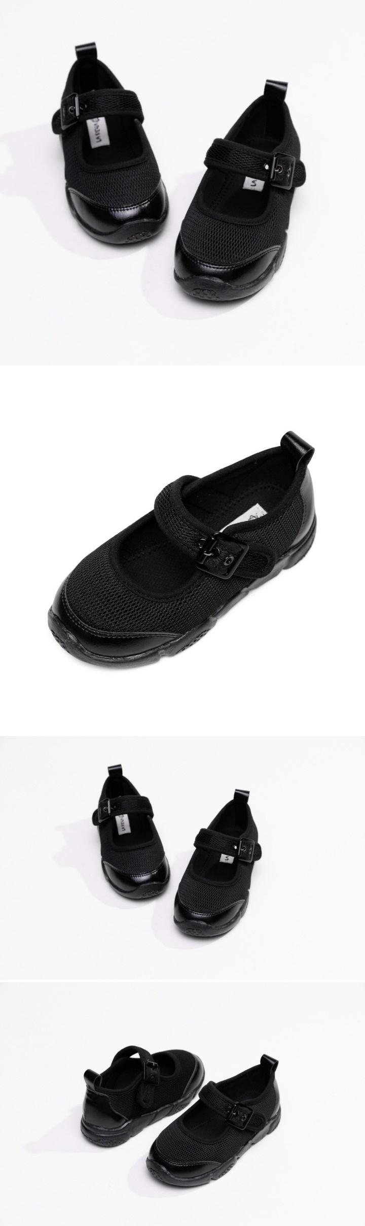 La Stella - Korean Children Fashion - #todddlerfashion - Mesh Mary Jane