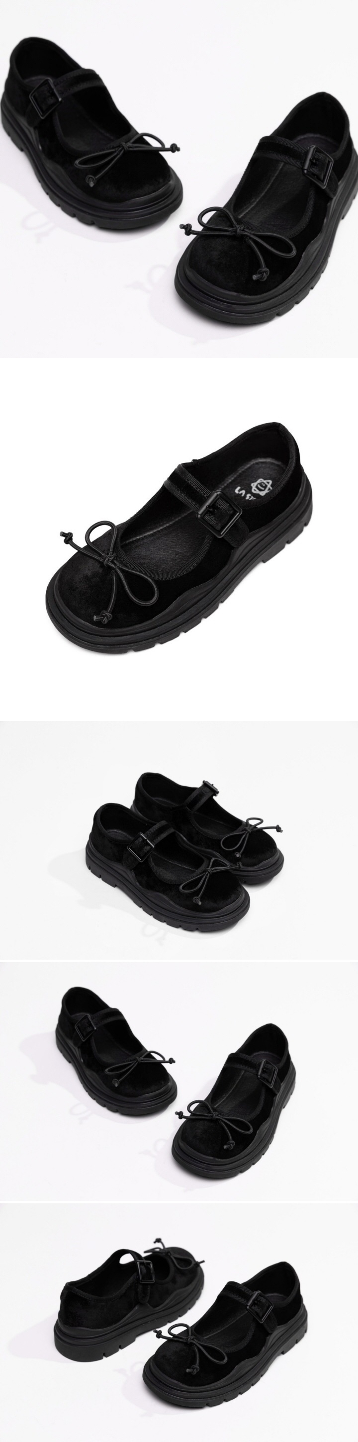 La Stella - Korean Children Fashion - #toddlerclothing - Chunky Mary Jane