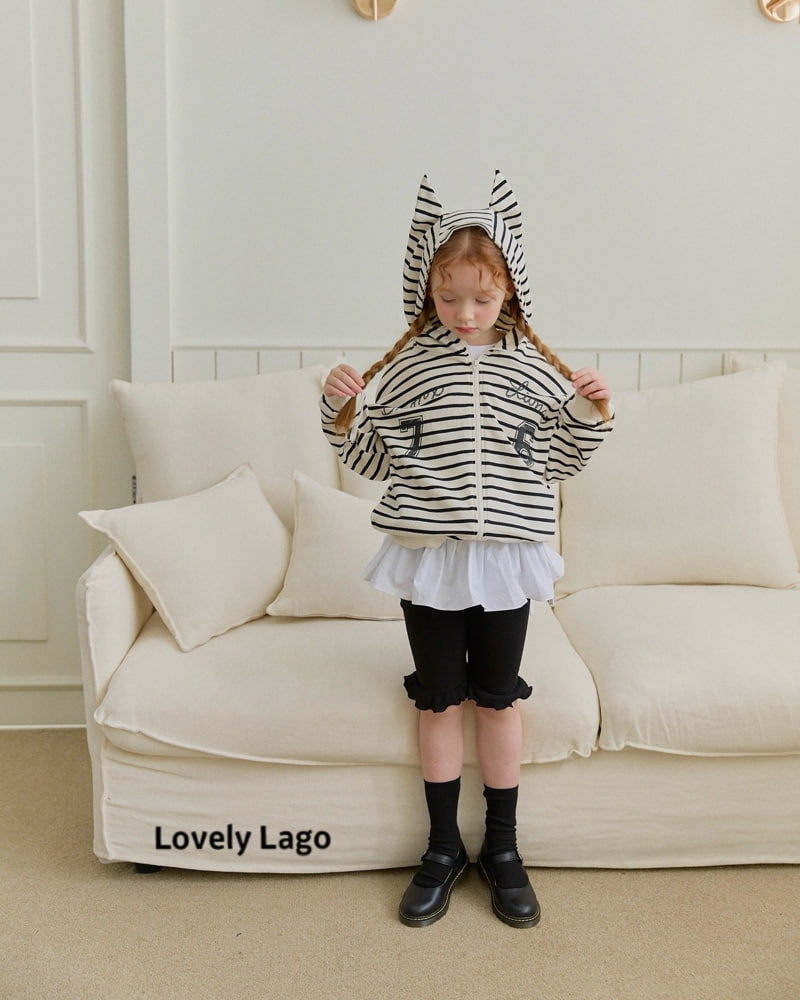 Lago - Korean Children Fashion - #Kfashion4kids - Half Frill Pants - 10