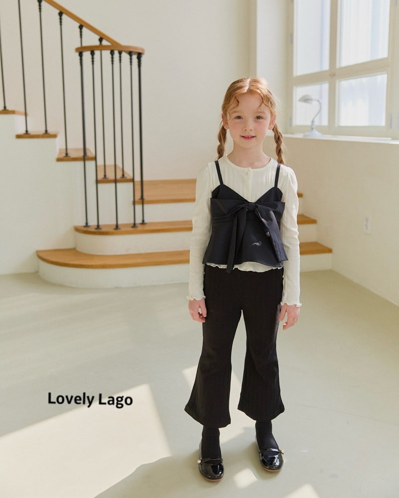 Lago - Korean Children Fashion - #Kfashion4kids - Pocket Rib Bootscut Pants - 7