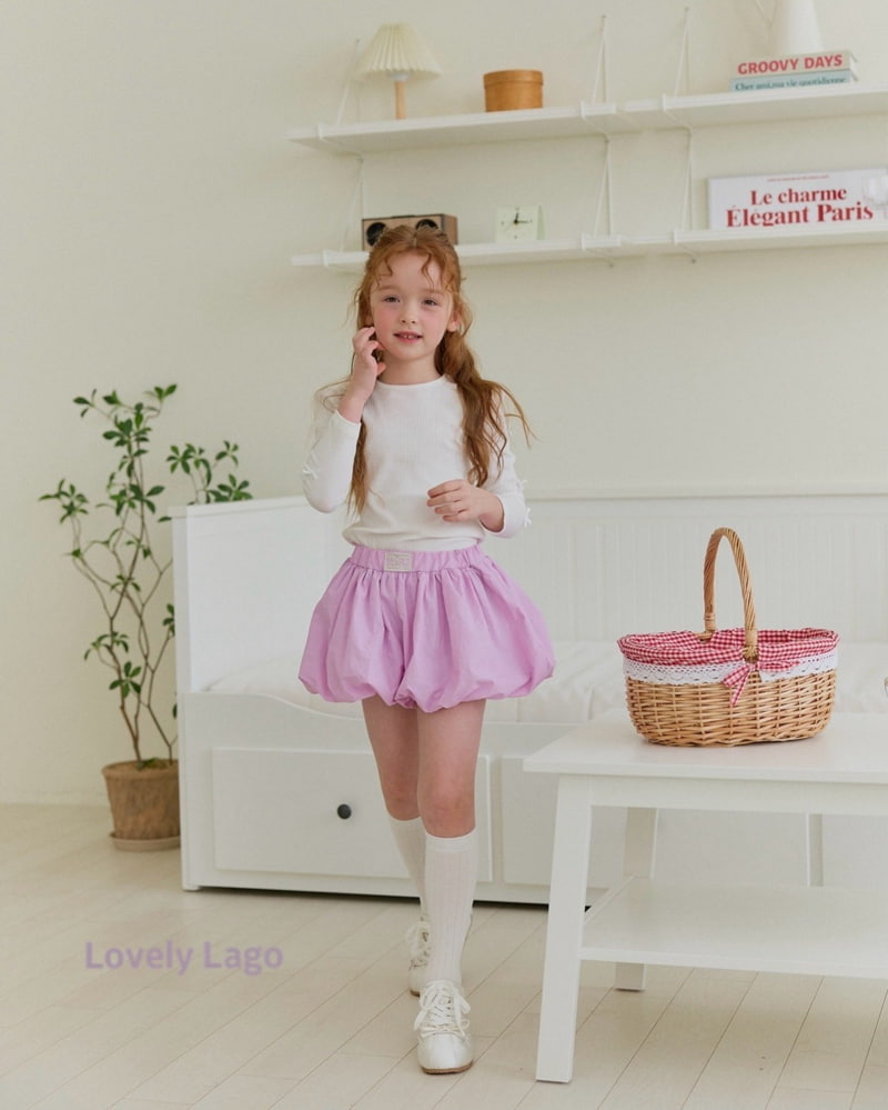 Lago - Korean Children Fashion - #childofig - Ribbon Rib Tee - 10