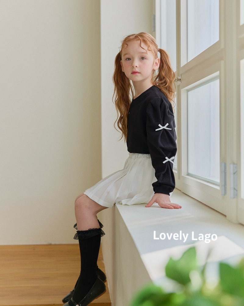 Lago - Korean Children Fashion - #childofig - Pleats Heart Button Skirt - 6
