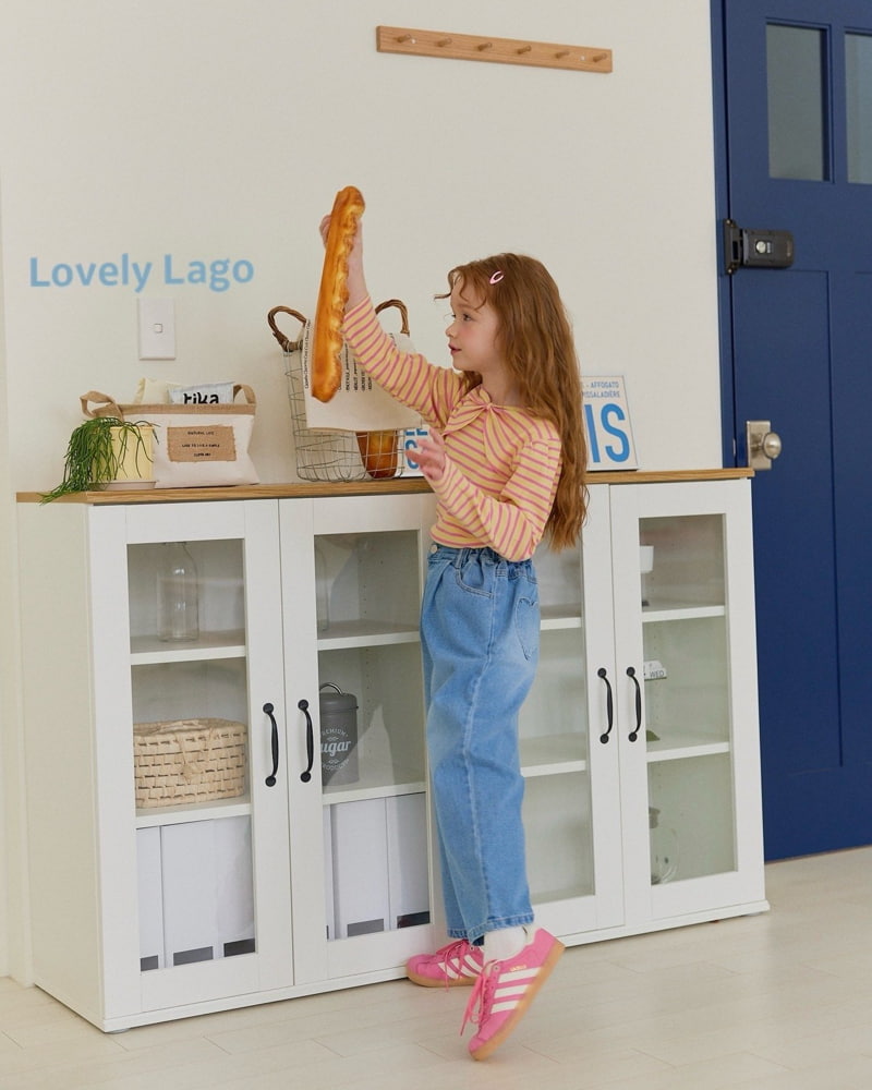 Lago - Korean Children Fashion - #stylishchildhood - Heart Pocket Denim Pants - 4
