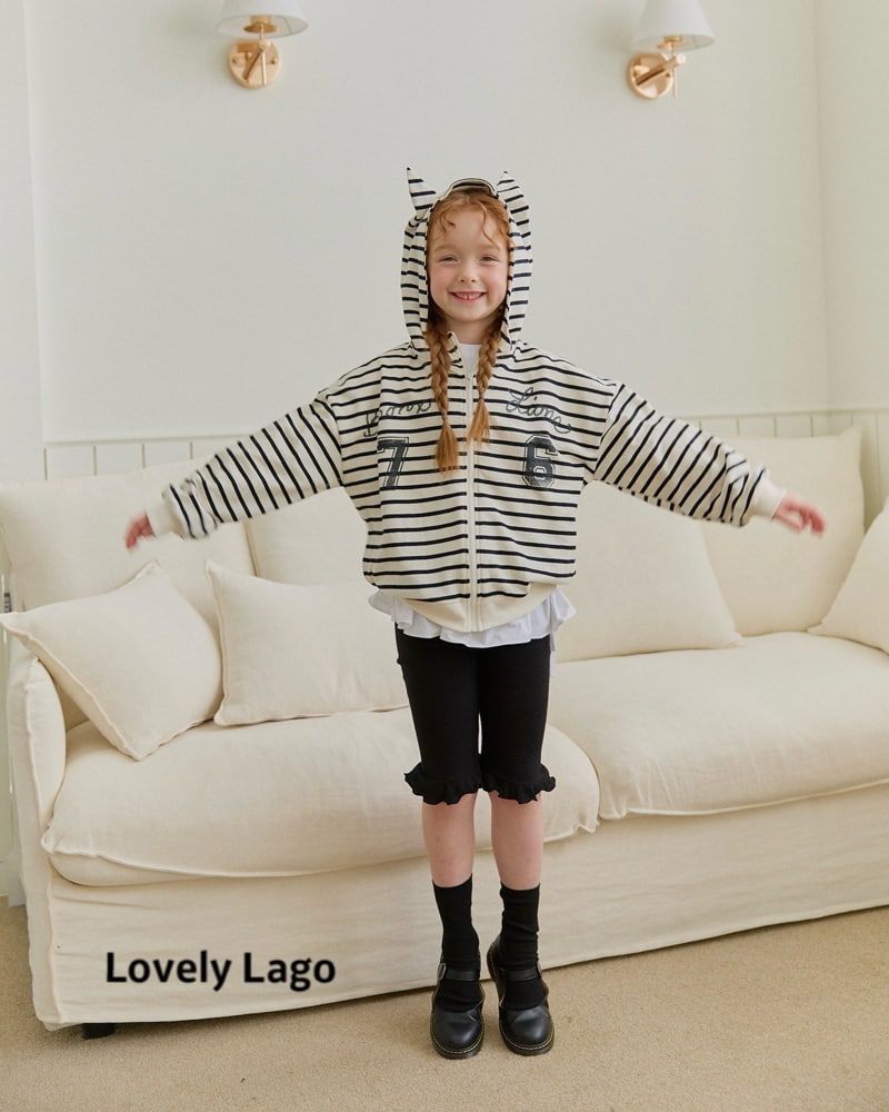 Lago - Korean Children Fashion - #childofig - Half Frill Pants - 2