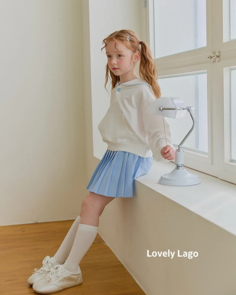 Lago - Korean Children Fashion - #childofig - Sailor Heart Sweatshirts - 11