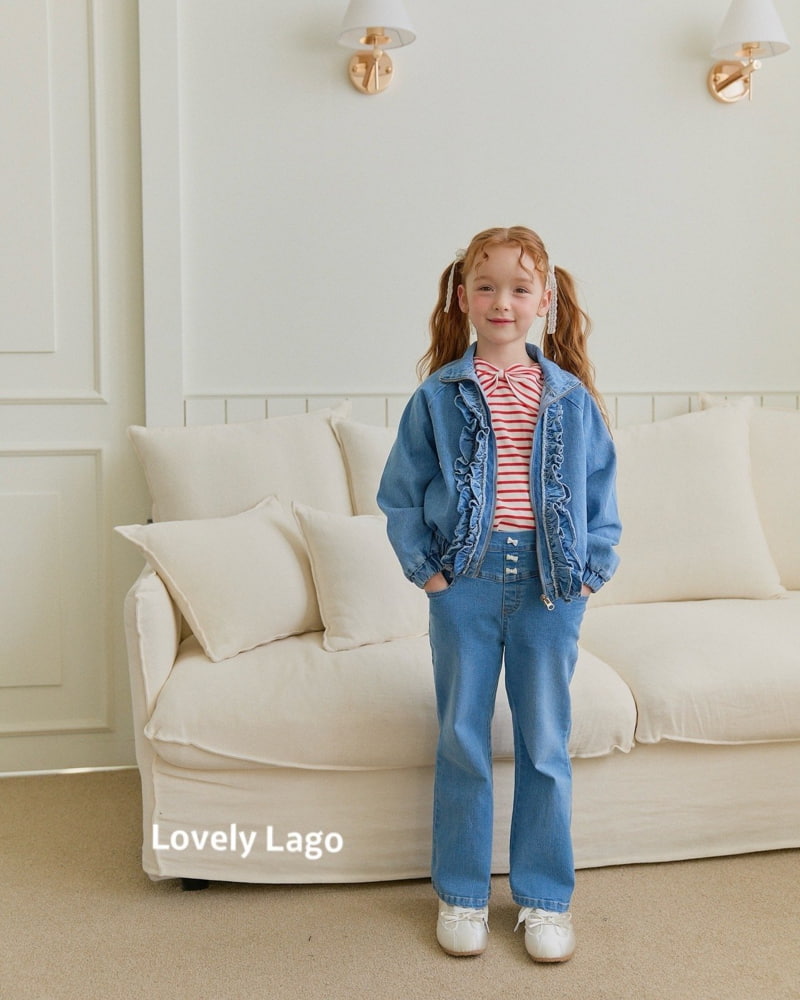 Lago - Korean Children Fashion - #childofig - Span Loose Bootscut Pants - 7
