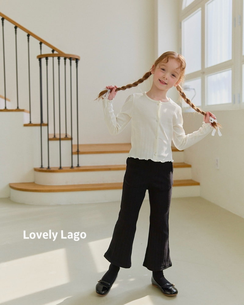 Lago - Korean Children Fashion - #childofig - Pearl Heart Cardigan - 2