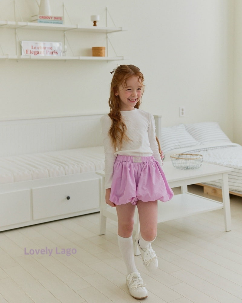 Lago - Korean Children Fashion - #designkidswear - Ribbon Rib Tee - 12