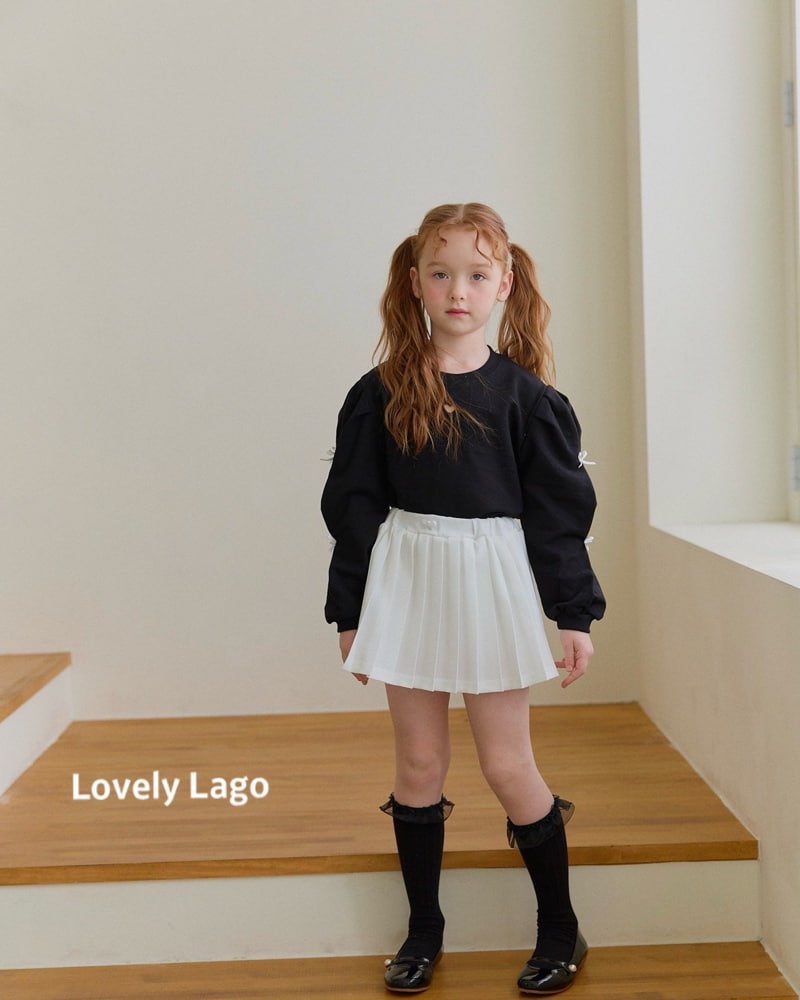 Lago - Korean Children Fashion - #designkidswear - Pleats Heart Button Skirt - 8