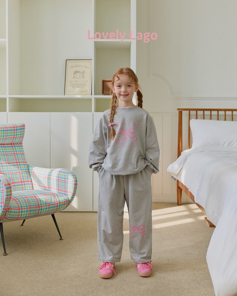 Lago - Korean Children Fashion - #designkidswear - Ribbon String Pants - 2