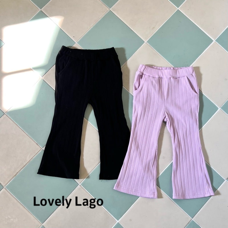 Lago - Korean Children Fashion - #designkidswear - Pocket Rib Bootscut Pants