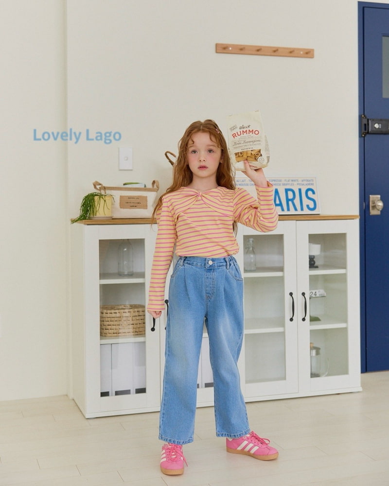 Lago - Korean Children Fashion - #discoveringself - Heart Pocket Denim Pants - 7