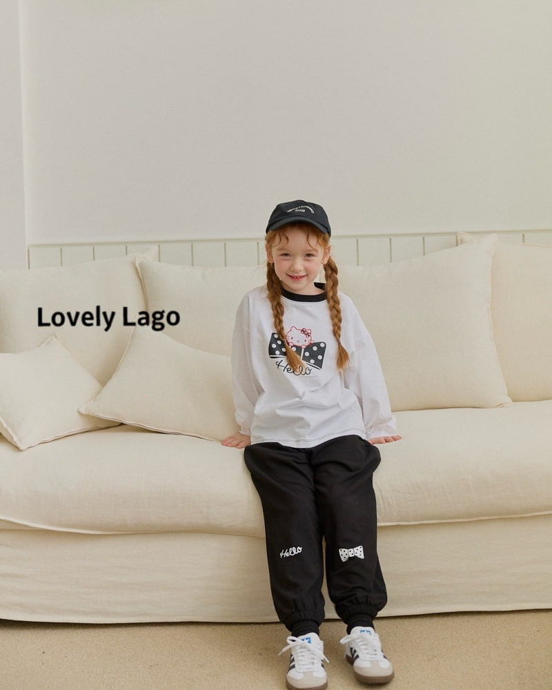 Lago - Korean Children Fashion - #discoveringself - Hello Jogger Pants - 6