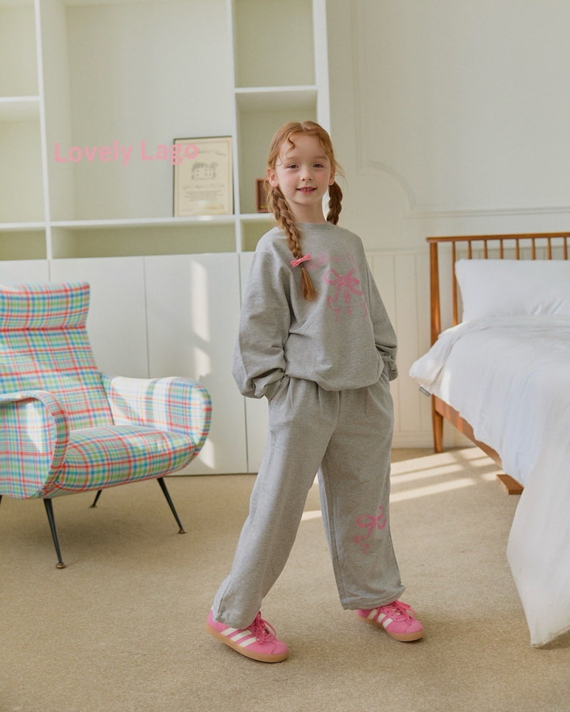 Lago - Korean Children Fashion - #discoveringself - Ribbon String Pants - 3