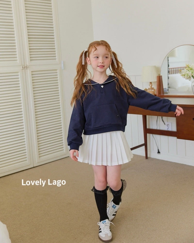 Lago - Korean Children Fashion - #fashionkids - Sailor Heart Sweatshirts