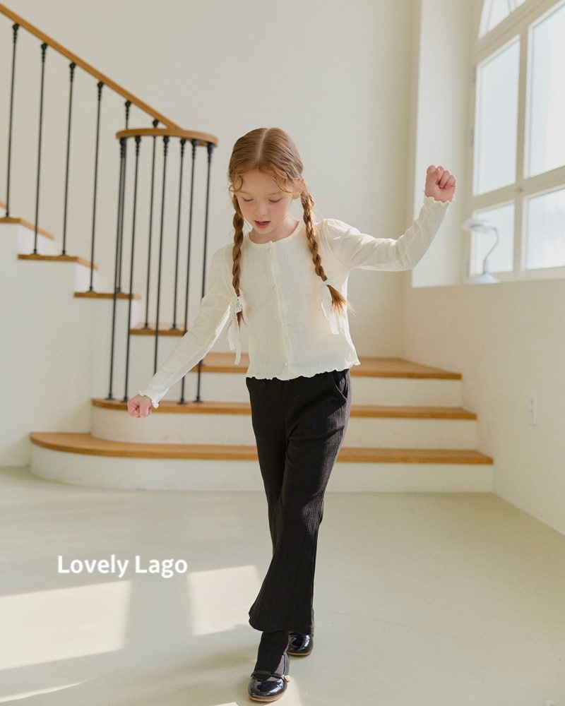 Lago - Korean Children Fashion - #fashionkids - Pearl Heart Cardigan - 6
