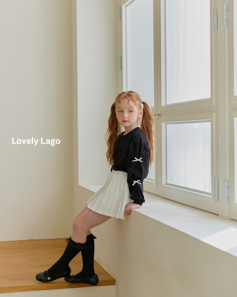 Lago - Korean Children Fashion - #kidsshorts - Heart Punching Sweatshirts - 10