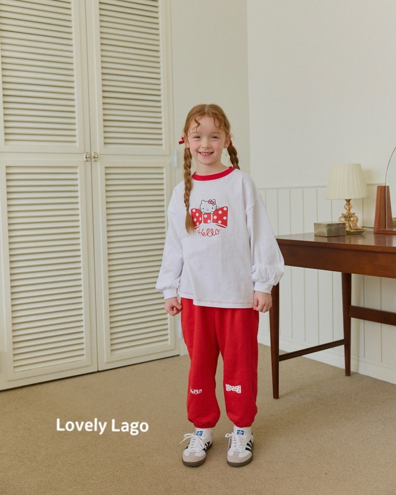 Lago - Korean Children Fashion - #kidsstore - Hello Jogger Pants - 9