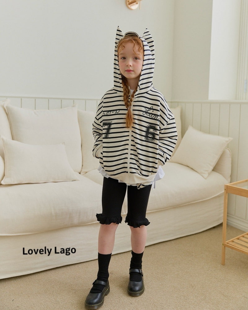 Lago - Korean Children Fashion - #kidsstore - Half Frill Pants - 8
