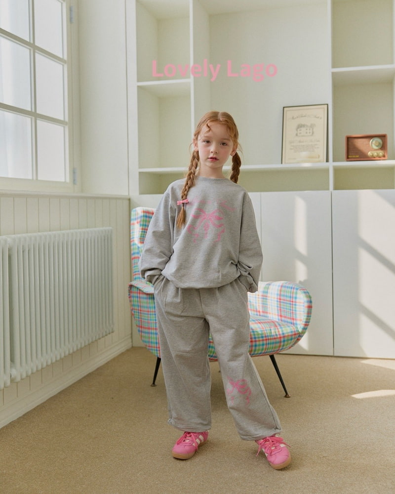 Lago - Korean Children Fashion - #kidsstore - Ribbon String Pants - 6