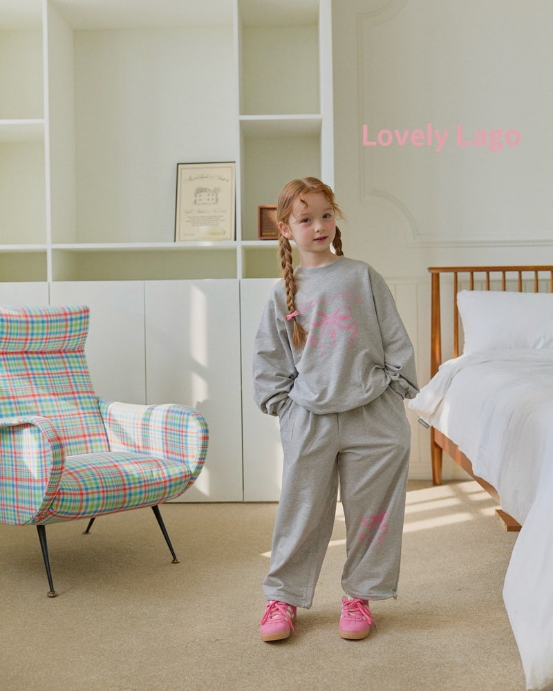 Lago - Korean Children Fashion - #kidzfashiontrend - Ribbon String Pants - 7