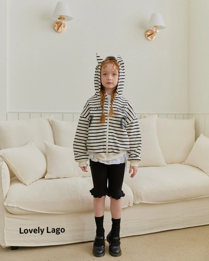 Lago - Korean Children Fashion - #littlefashionista - Half Frill Pants - 11