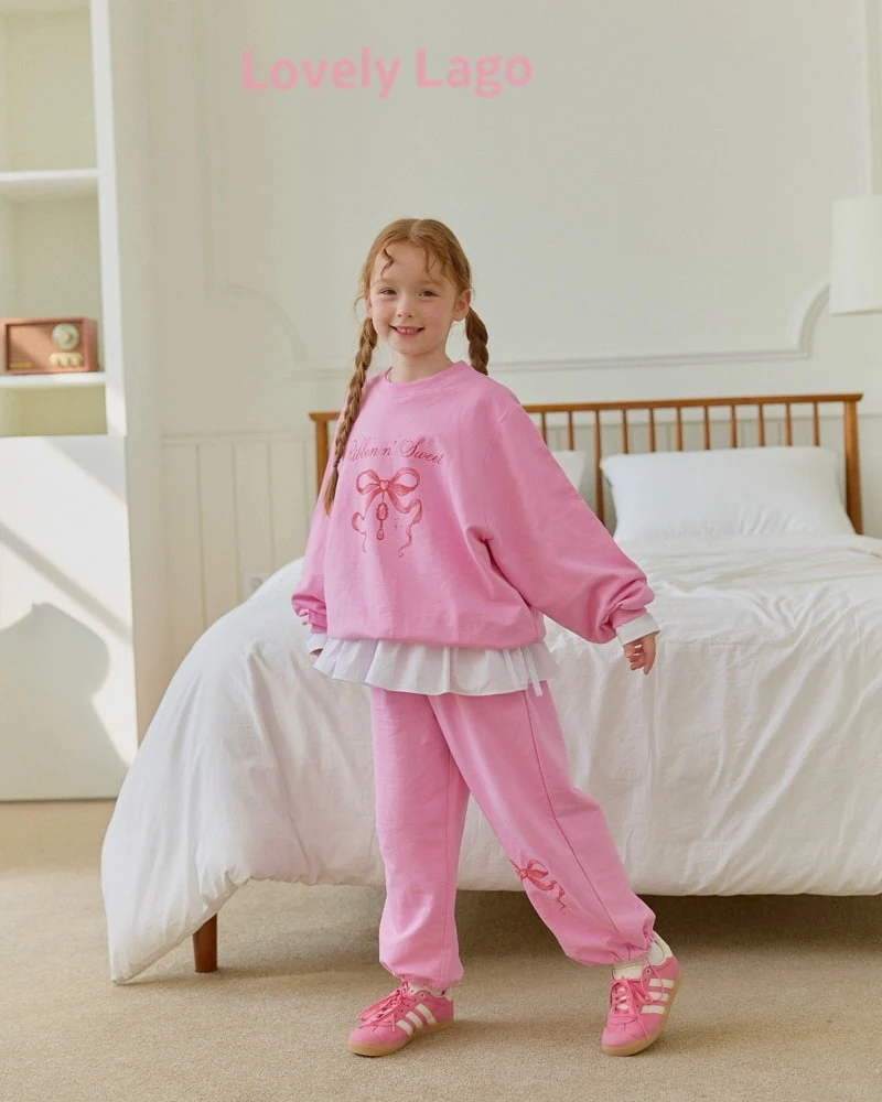 Lago - Korean Children Fashion - #littlefashionista - Love Sweet Sweatshirts - 3