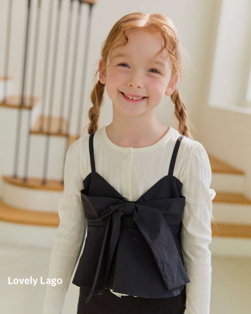 Lago - Korean Children Fashion - #littlefashionista - Pearl Heart Cardigan - 11