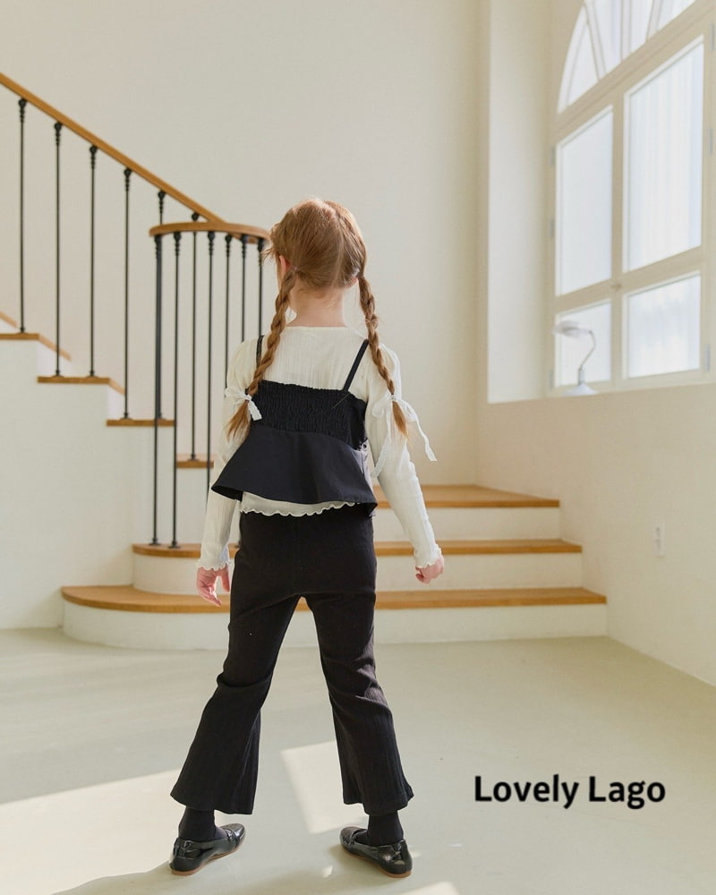 Lago - Korean Children Fashion - #minifashionista - Pocket Rib Bootscut Pants - 10
