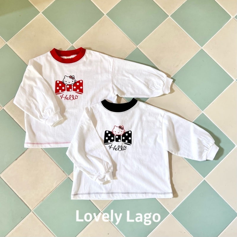 Lago - Korean Children Fashion - #prettylittlegirls - Hello Tee