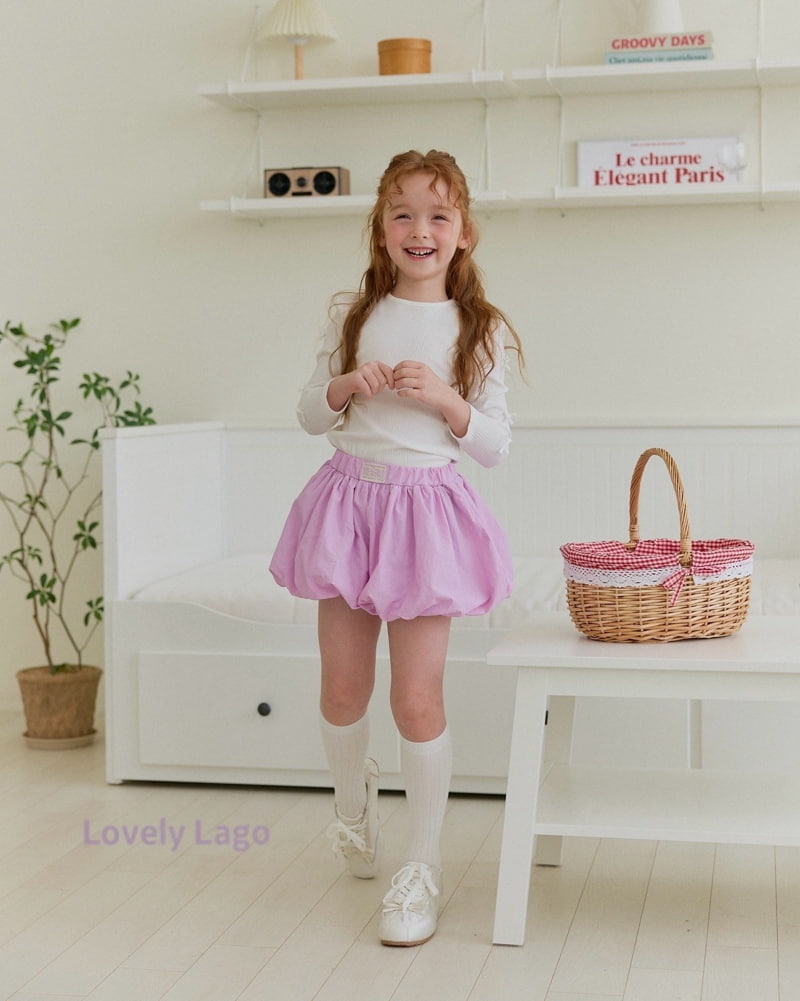 Lago - Korean Children Fashion - #stylishchildhood - Ribbon Rib Tee - 9