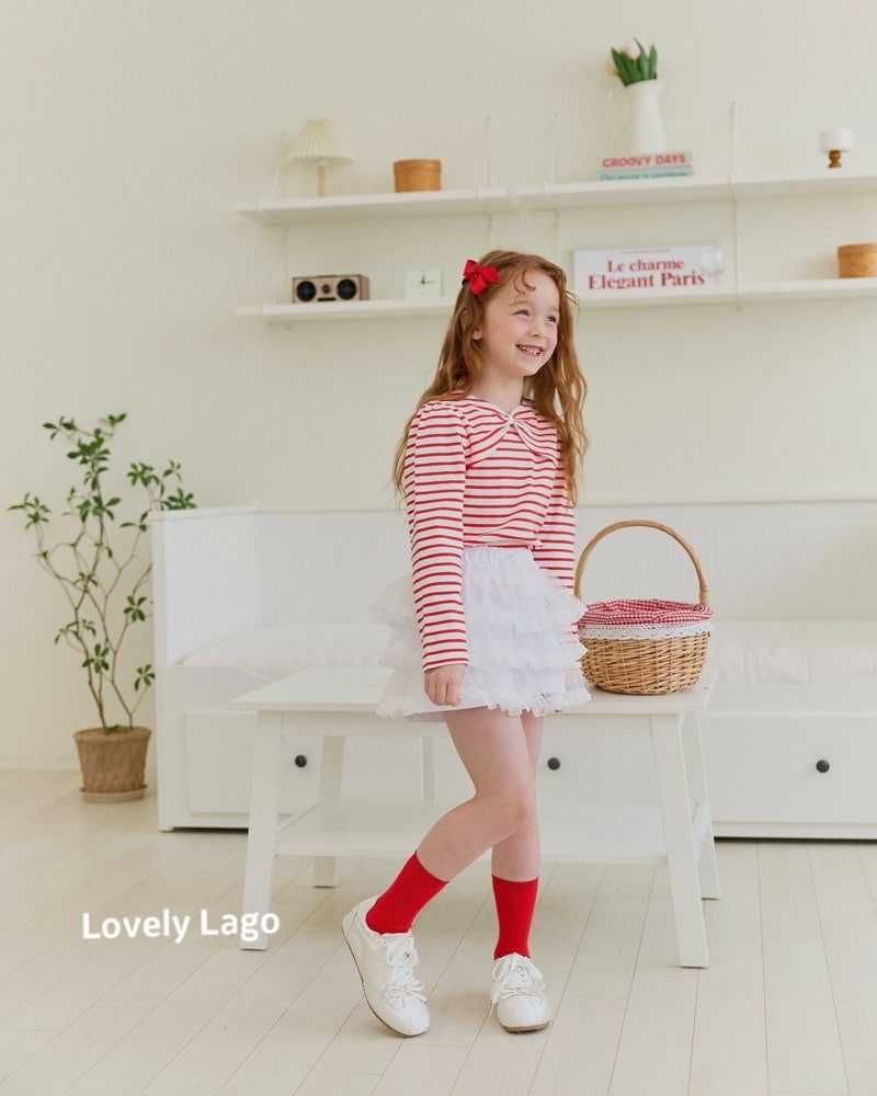 Lago - Korean Children Fashion - #stylishchildhood - Cha Lace Cancan Pants - 7