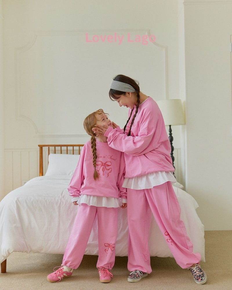 Lago - Korean Women Fashion - #momslook - Mom Ribbon String Pants - 2