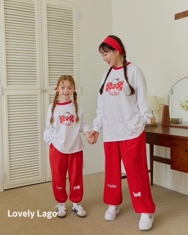 Lago - Korean Women Fashion - #momslook - Mom Hello Jogger Pants - 11
