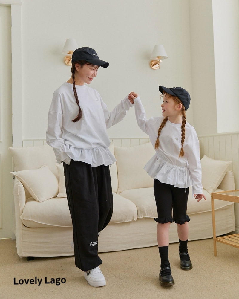 Lago - Korean Women Fashion - #womensfashion - Mom Shirring Frill Long Tee - 7