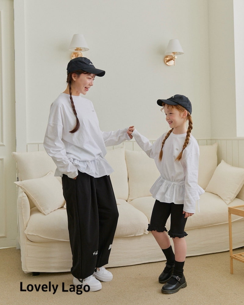 Lago - Korean Women Fashion - #womensfashion - Mom Shirring Frill Long Tee - 9
