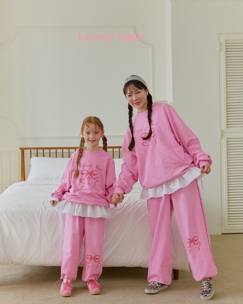 Lago - Korean Women Fashion - #womensfashion - Mom Ribbon String Pants - 3